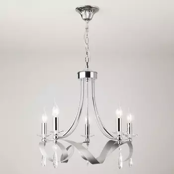 Подвесная люстра 60064/5 Eurosvet Adelia хром