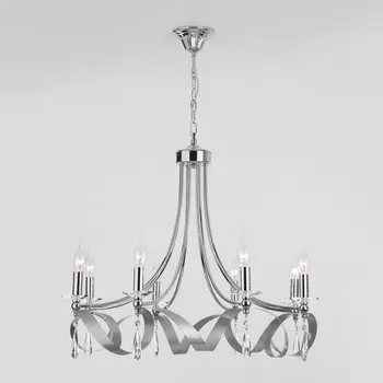 Подвесная люстра 60064/8 Eurosvet Adelia хром