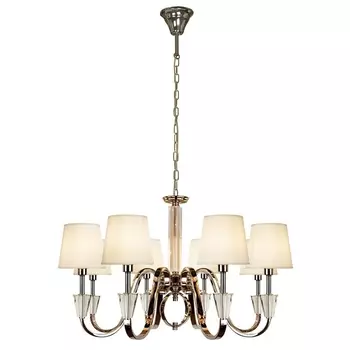 Подвесная люстра P2424-8 Nickel iLamp Alesti