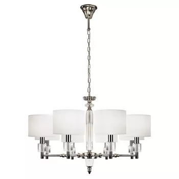 Подвесная люстра P2404-8 Nickel iLamp Alexa