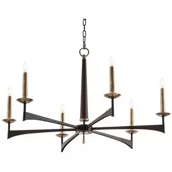 Подвесная люстра Alfa Light F1124-01 в виде свечи