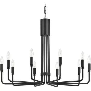 Подвесная люстра Alfa Light F1124-14 в виде свечи