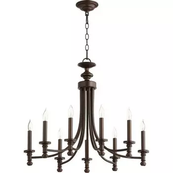 Подвесная люстра Alfa Light F1124-24 в виде свечи