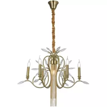 Подвесная люстра Alfa Light F1124-25 в виде свечи