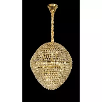 Подвесная люстра Alfa Light F1224-10 в форме шара