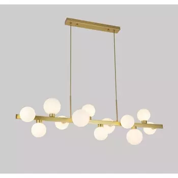 Подвесная люстра Alfa Light F1624-20 (плафоны шарики)