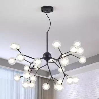 Подвесная люстра Alfa Light F2024-27 (плафоны шарики)