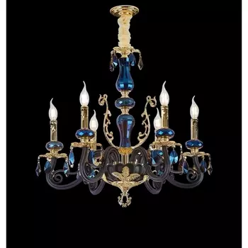 Подвесная люстра Alfa Light F2624-04 в виде свечи