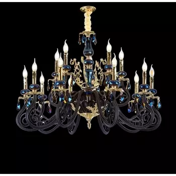 Подвесная люстра Alfa Light F2624-05 в виде свечи