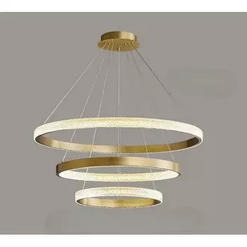 Подвесная люстра светодиодная Alfa Light F3324-24 кольцо