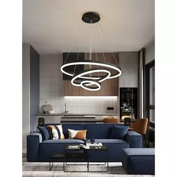 Подвесная люстра светодиодная Alfa Light F3324-28 кольцо