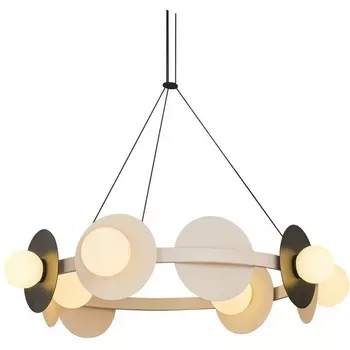 Подвесная люстра светодиодная Alfa Light F3924-12 (плафоны шарики)