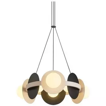 Подвесная люстра светодиодная Alfa Light F3924-13 (плафоны шарики)