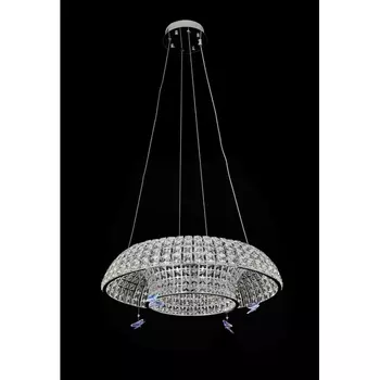 Подвесная люстра светодиодная с бабочками Alfa Light F4024-15