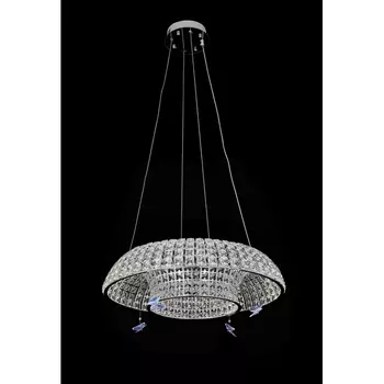 Подвесная люстра светодиодная с бабочками Alfa Light F4024-16