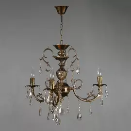 Подвесная люстра 8888/3 PB Tear Ambiente Alicante Drop подсвечник