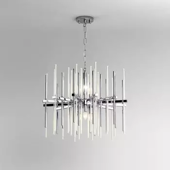 Подвесная люстра WiFi 355/6 Bogate's Allure Smart хром (Умный дом, Алиса, WiFi, голосовое управление)