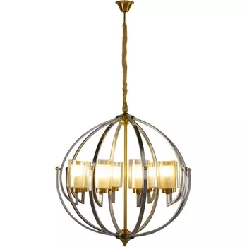 Подвесная люстра AM Group AM372 SP8 GAB+SN