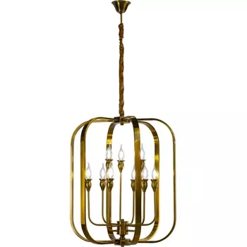 Подвесная люстра AM Group AM381 SP6+3 в виде свечи