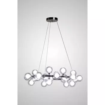 Подвесная люстра молекулы AM Group AM470 D700 CHROME