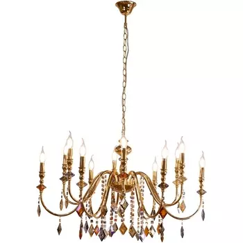 Подвесная люстра AM Group HUGO HUGO SP12 GL в виде свечи