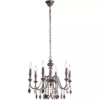 Подвесная люстра AM Group HUGO HUGO SP6 CH в виде свечи