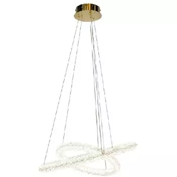 Подвесная люстра AM Group OVALE GD D600+400