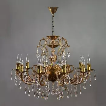 Подвесная люстра Ambiente Alicante 8888/10 AB Honey Leaf