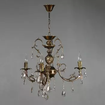 Подвесная люстра Ambiente Alicante 8888/3 PB Honey Leaf