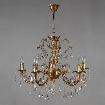 Подвесная люстра Ambiente Alicante 8888/5 AB Honey Leaf