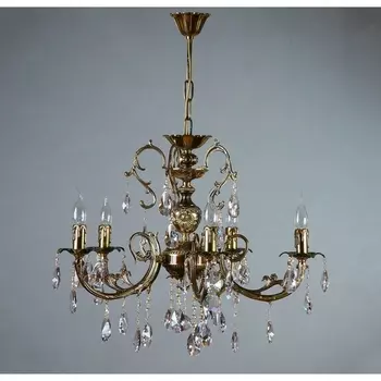 Подвесная люстра Ambiente Alicante 8888/5 PB New Leaf