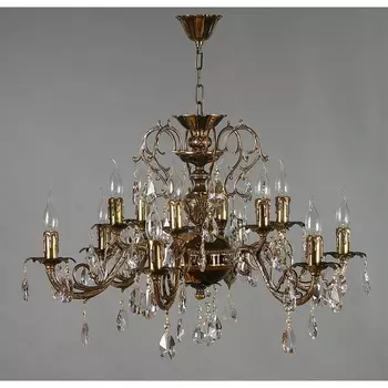 Подвесная люстра Ambiente Alicante 8888/6+6 PB New Leaf