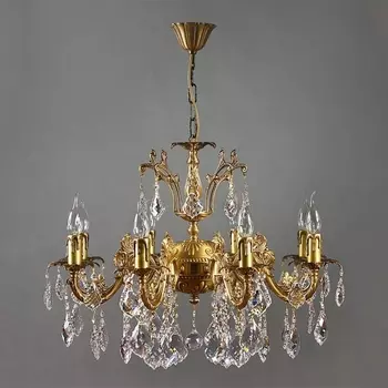 Подвесная люстра Ambiente Granada 2118/8 AB Honey Leaf