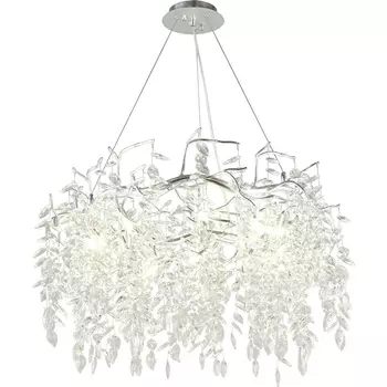 Подвесная люстра хрустальная Aployt Gertunia APL.847.13.13 форма ветки