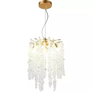 Подвесная люстра хрустальная Aployt Paulina APL.848.03.04 форма ветки