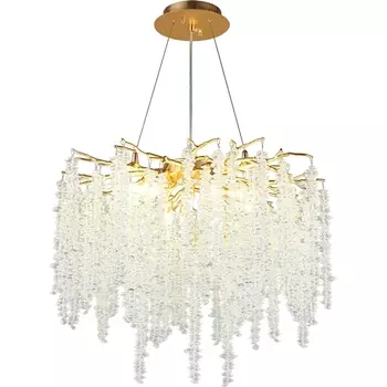 Подвесная люстра хрустальная Aployt Paulina APL.848.03.10 форма ветки