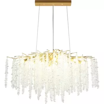 Подвесная люстра хрустальная Aployt Paulina APL.848.23.10 форма ветки