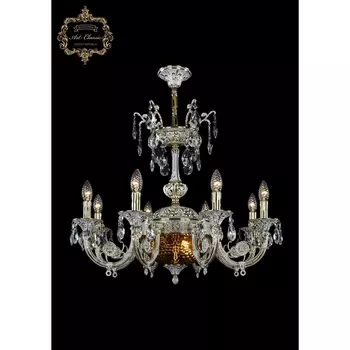 Подвесная люстра Art Classic 31.12 31.12.8.KR175SP.250IT.GW.Sp.Amber.1C