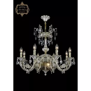 Подвесная люстра Art Classic 31.12 31.12.8.KR175SP.250IT.GW.Sp.Clear.1C