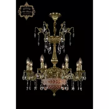 Подвесная люстра Art Classic 31.19 31.19.8.CK125SP.250SP.G.Sp.Amber.White.1B