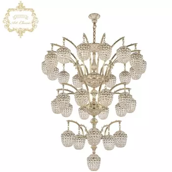 Подвесная люстра Art Classic 31.21 31.2111R.15+10+5+1.420.3d.AZ.GW