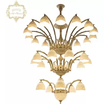 Подвесная люстра Art Classic 31.21 31.2111P.5+10+15.420.3d.GW.P1.D.Angel