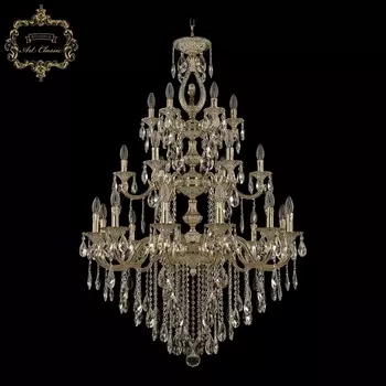 Подвесная люстра Art Classic 31.24 31.2401.12+6+6.300.3d.B.GW.FL3M