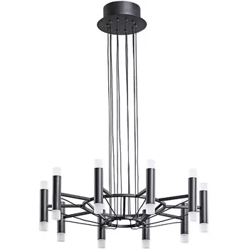 Подвесная люстра светодиодная Arte Lamp Empire A2482SP-20BK