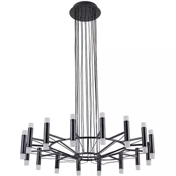 Подвесная люстра светодиодная Arte Lamp Empire A2482SP-32BK