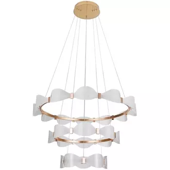 Подвесная люстра светодиодная Arte Lamp Grace A1868SP-3PB