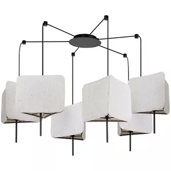 Подвесная люстра Arte Lamp Trixie A7084SP-6BK