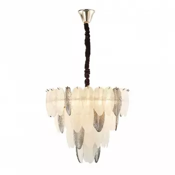 Подвесная люстра каскадная Arte Milano 0608B.D550.H490.E14.12 G