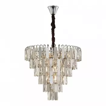 Подвесная люстра каскадная Arte Milano 25388.D600.H520.E14.11 Ni