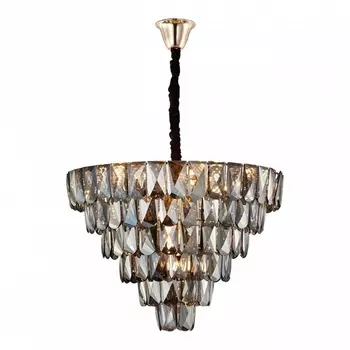Подвесная люстра каскадная Arte Milano 33608B.D750.H530.E14.18 G